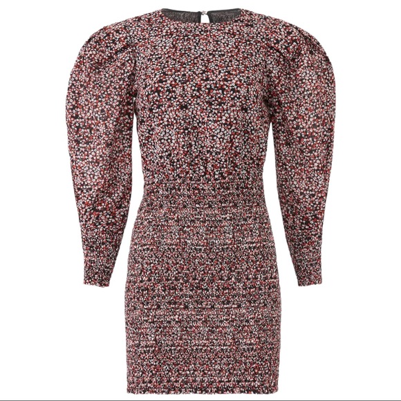 Rebecca Minkoff Tabby Smocked Floral Sheath Dress (XS) - Picture 4 of 11